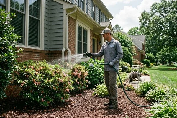 Elite Pressure Washing crew on site