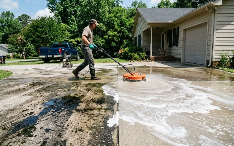 Annual driveway cycle with sealing option